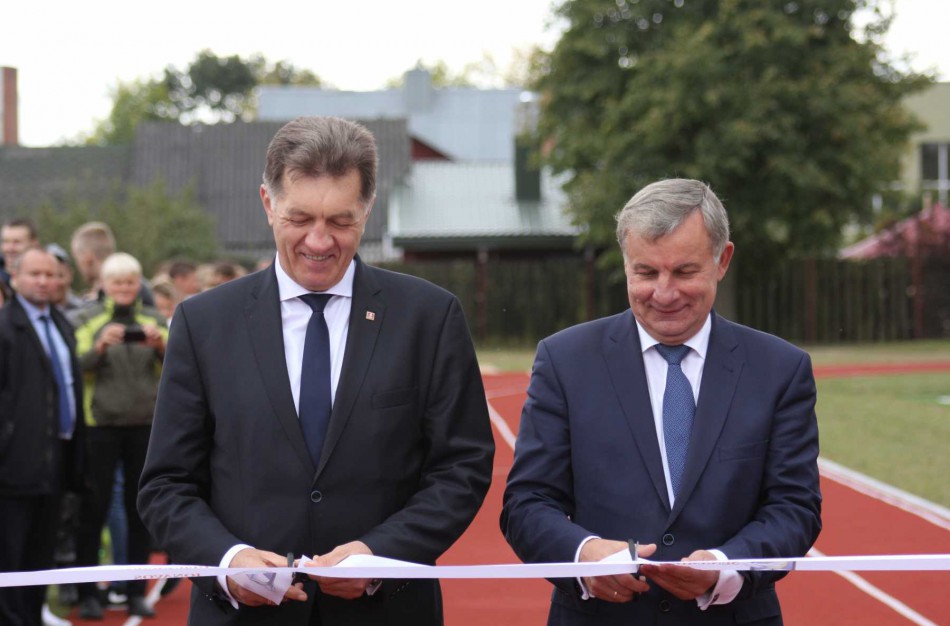 Turėdamas nedarbingumo pažymėjimą, ministras R.Sinkevičius dalyvavo renginiuose Jonavoje