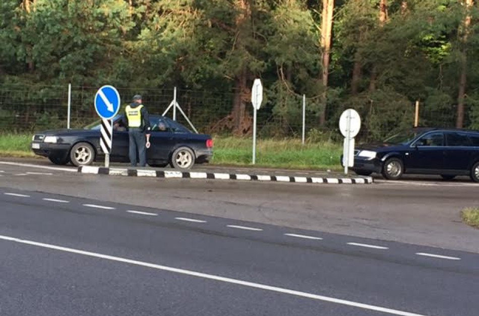 Ar visi vairuotojai blaivūs – šįryt tikrinta Jonavos rajone