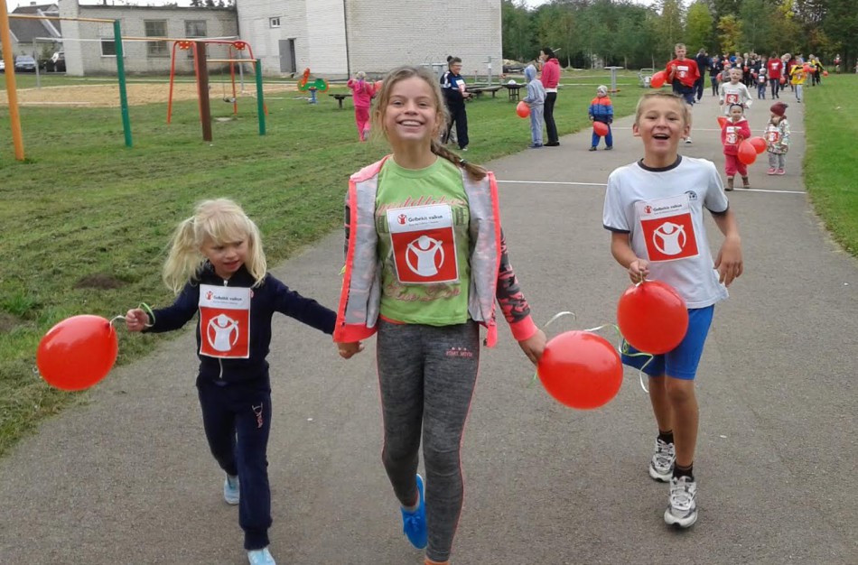 Solidarumo bėgime – ir Bukonių vaikai