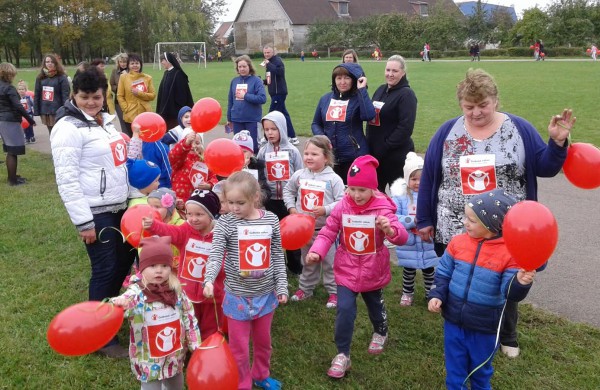 Solidarumo bėgime – ir Bukonių vaikai