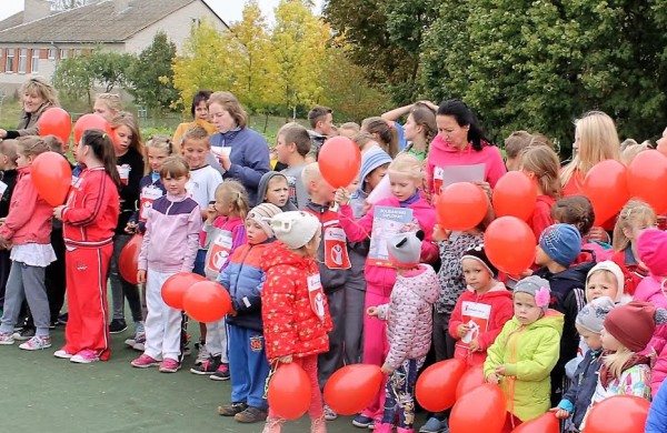 Solidarumo bėgime – ir Bukonių vaikai