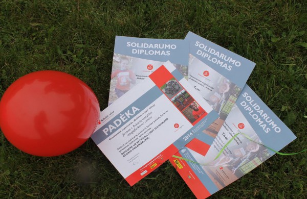 Solidarumo bėgime – ir Bukonių vaikai