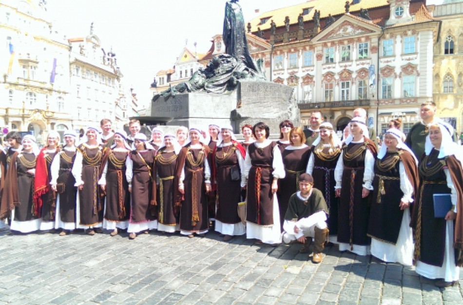 Dainuojančioje Prahoje – ovacijos Jonavai