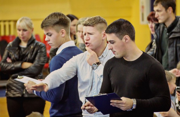 Vaikai varžėsi karate turnyre