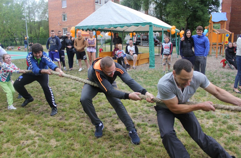 Sporto šventėje varžėsi ir suaugusieji, ir vaikai