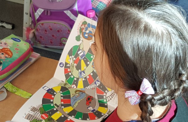 Pirmokų piešiniai  - apie saugumą bei aktyvumą