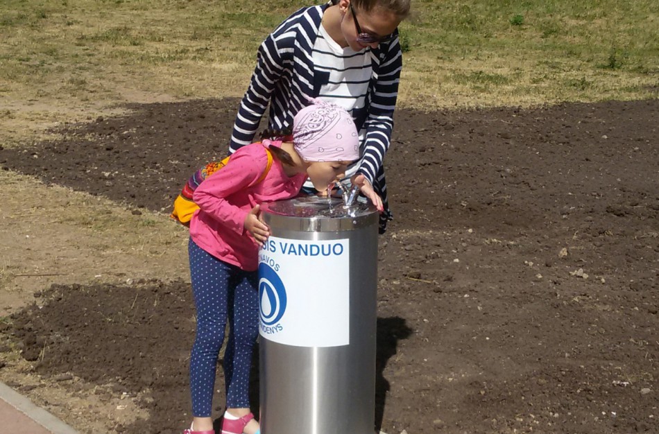 Jonavoje – dar viena geriamojo vandens stotelė