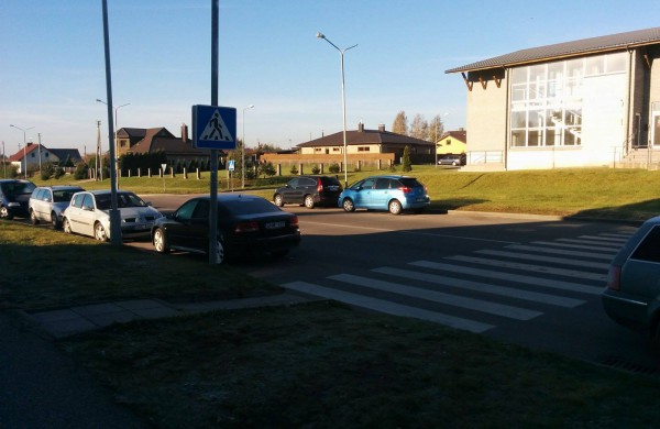 P.Vaičiūno gatvės gyventojai: „Kol nėra pinigų greičio kalneliams, prašome vairuotojų supratimo – sumažinkite greitį, čia vaikšto mūsų vaikai “