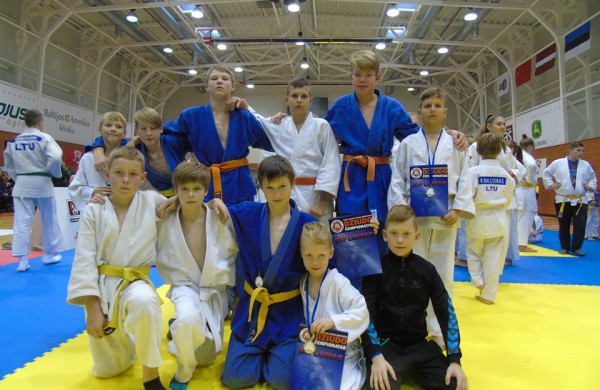 Jaunųjų dziudistų laimėjimai