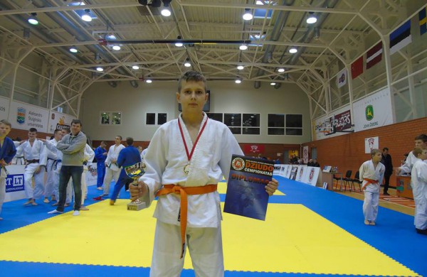 Jaunųjų dziudistų laimėjimai