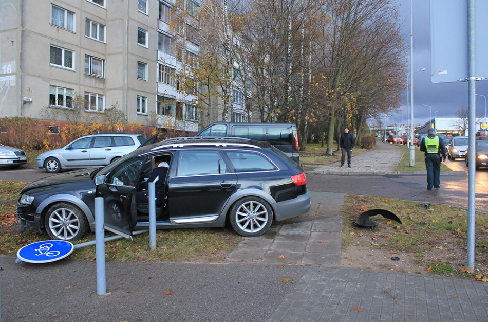 Žemaitės gatvėje – eismo įvykis
