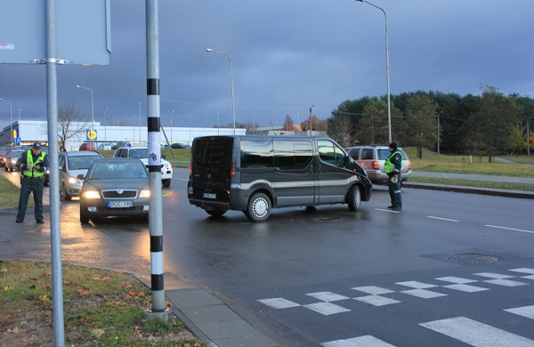 Žemaitės gatvėje – eismo įvykis