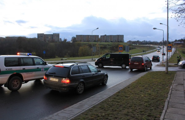 Žemaitės gatvėje – eismo įvykis