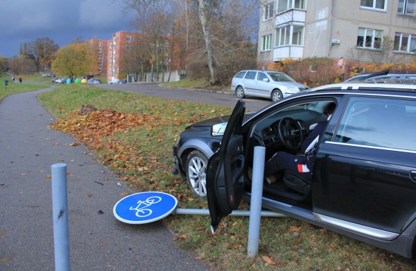 Žemaitės gatvėje – eismo įvykis