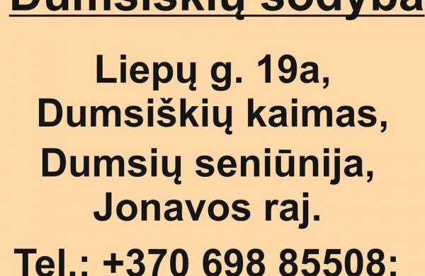 Dumsiškių sodyba – ir didelėms šventėms, ir draugų susitikimams (nuotraukų galerija)