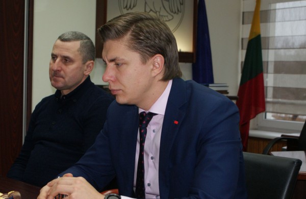 Jonavoje lankėsi Lietuvos krepšinio lygos vadovai