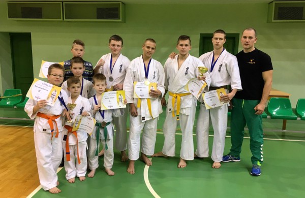 Jonavos karatistų pergalės uostamiestyje