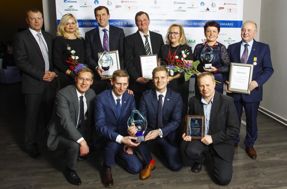 Išdalinti 2016 -ųjų metų verslo apdovanojimai