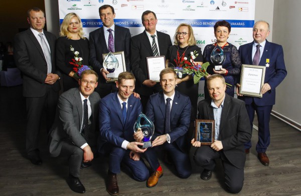 Išdalinti 2016 -ųjų metų verslo apdovanojimai