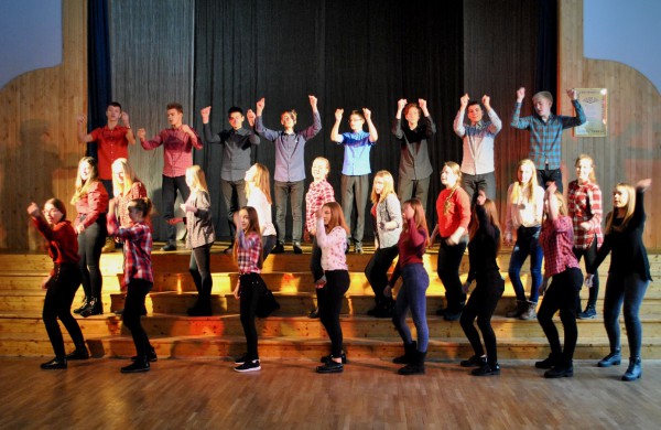 J.Ralio gimnazijoje naktį apsilankė ir humoristas Justinas Jankevičius