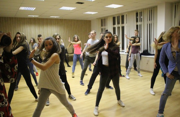 J.Ralio gimnazijoje naktį apsilankė ir humoristas Justinas Jankevičius