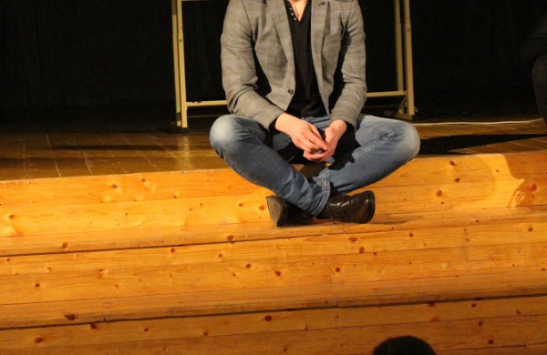 J.Ralio gimnazijoje naktį apsilankė ir humoristas Justinas Jankevičius