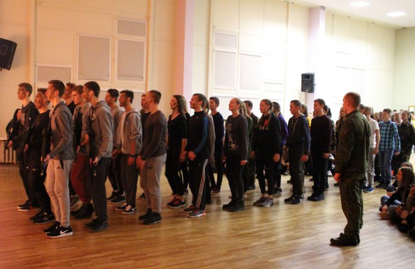 J.Ralio gimnazijoje naktį apsilankė ir humoristas Justinas Jankevičius