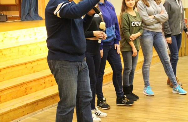 J.Ralio gimnazijoje naktį apsilankė ir humoristas Justinas Jankevičius