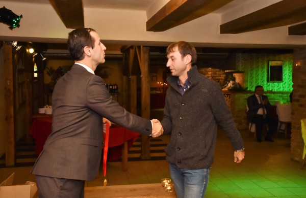 Senjorų futbolo klubo „Klevas“ vakaronėje – dovanų gausa