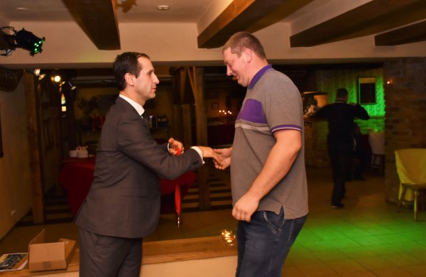 Senjorų futbolo klubo „Klevas“ vakaronėje – dovanų gausa