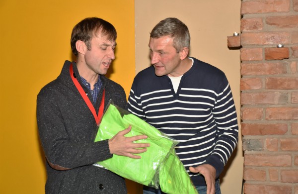 Senjorų futbolo klubo „Klevas“ vakaronėje – dovanų gausa