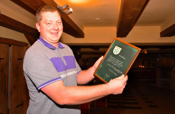 Senjorų futbolo klubo „Klevas“ vakaronėje – dovanų gausa