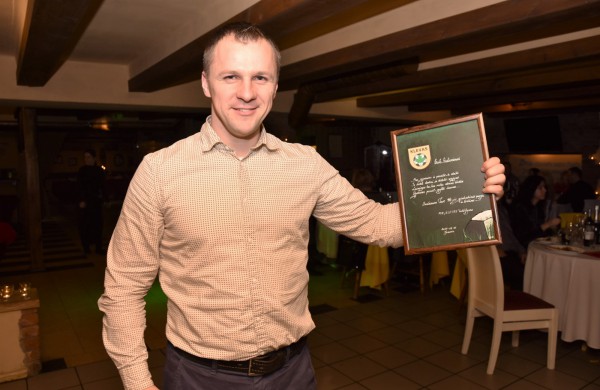 Senjorų futbolo klubo „Klevas“ vakaronėje – dovanų gausa