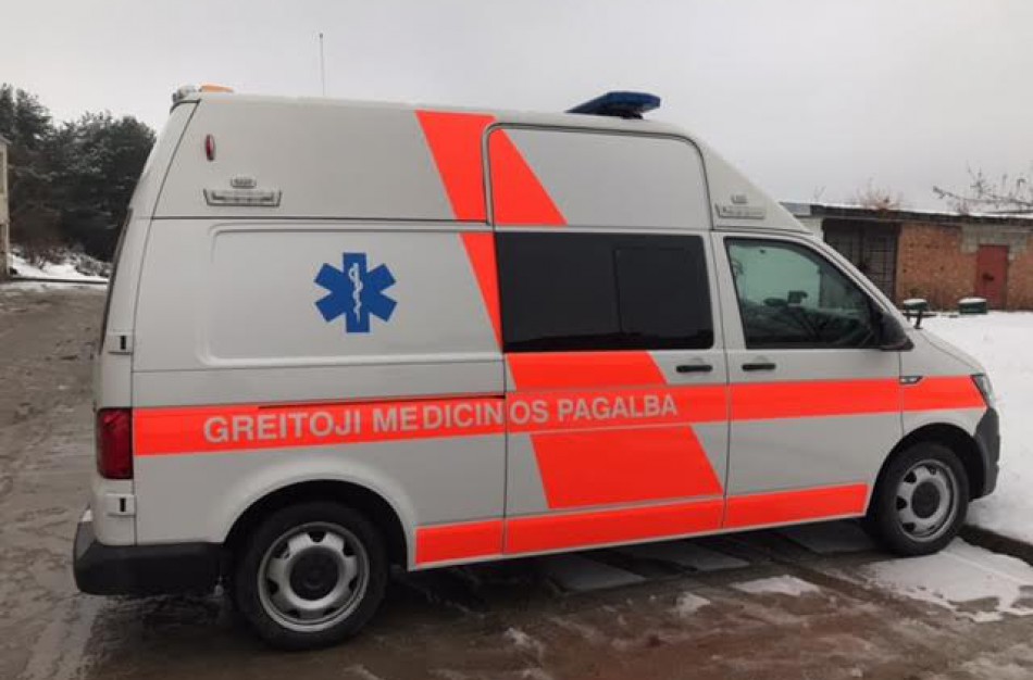 Jonavos greitosios medicinos pagalbos stotyje – naujas automobilis