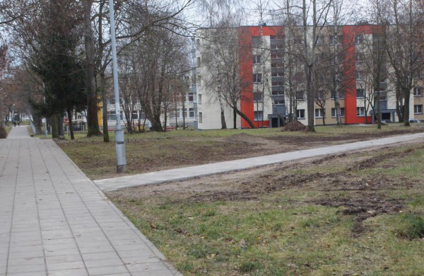 Daugiabučių aikštelių tvarkymui jau išleista apie 280 tūkst. eurų