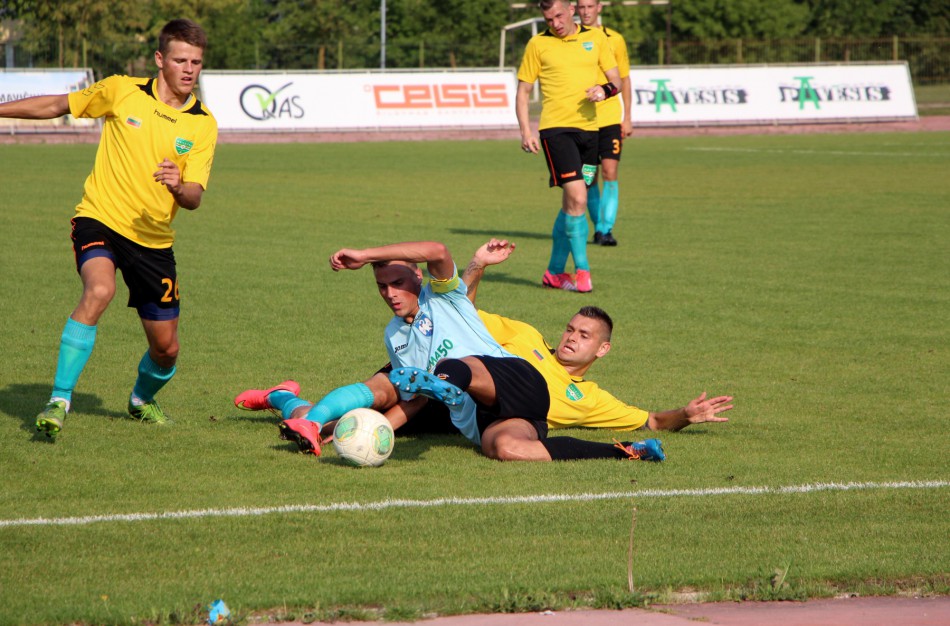 Alinantis karštis nesutrukdė „Lietavai“ sutriuškinti ir „Nevėžį“