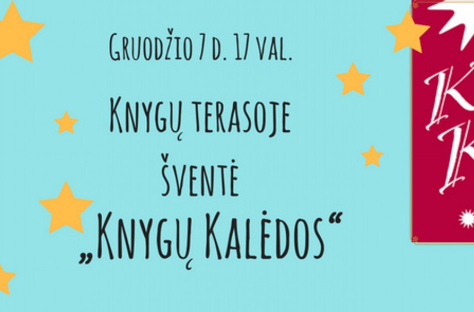 Kalėdos – Jonavos bibliotekos knygų terasoje