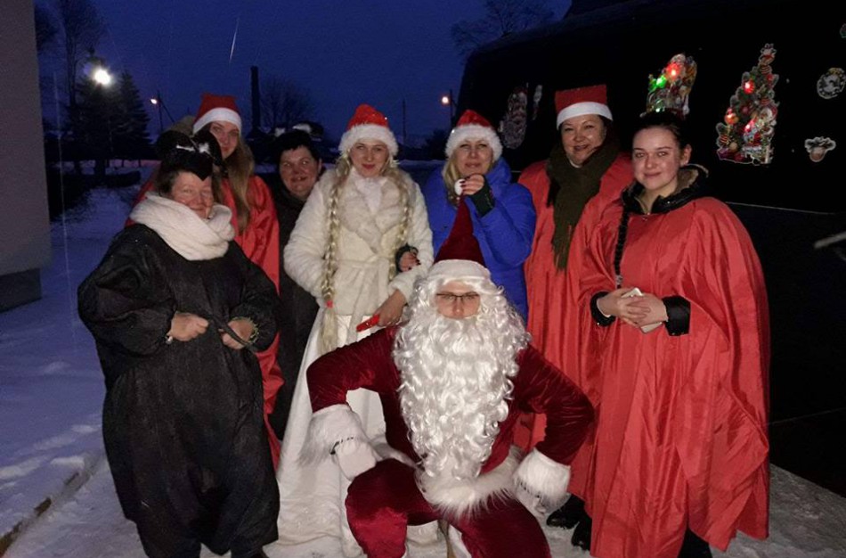 Po Jonavos rajoną keliauja Kalėdų karavanas