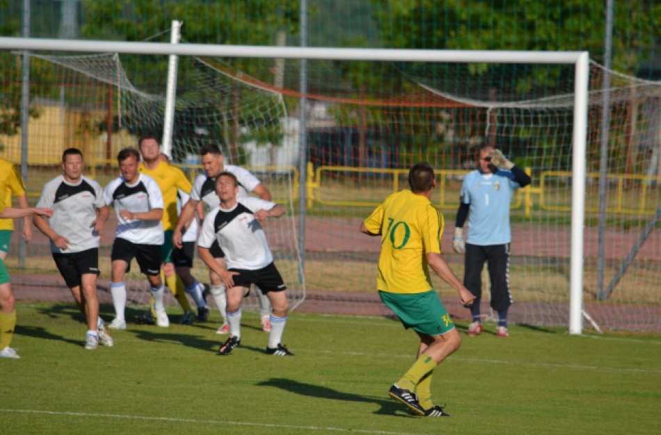 Jonavos futbolo senjorai įgauna pagreitį