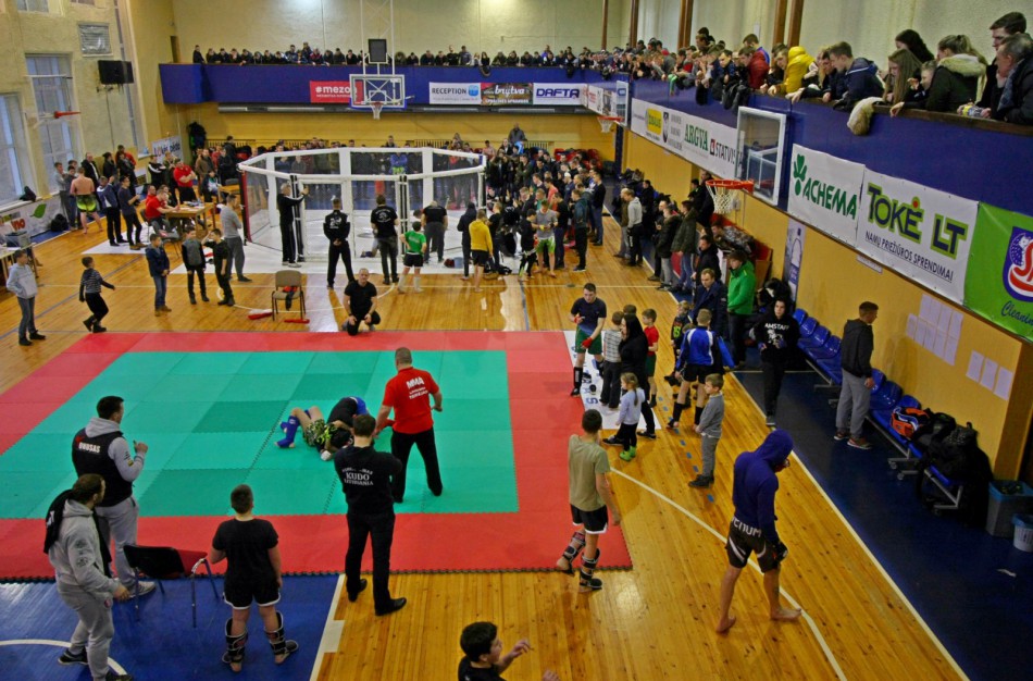 Sporto mėgėjus Jonavoje pakvietė mišrių kovų menai