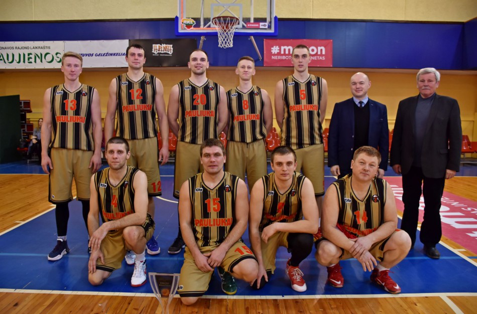 Mero taurės nugalėtojai – „Pauliukai“