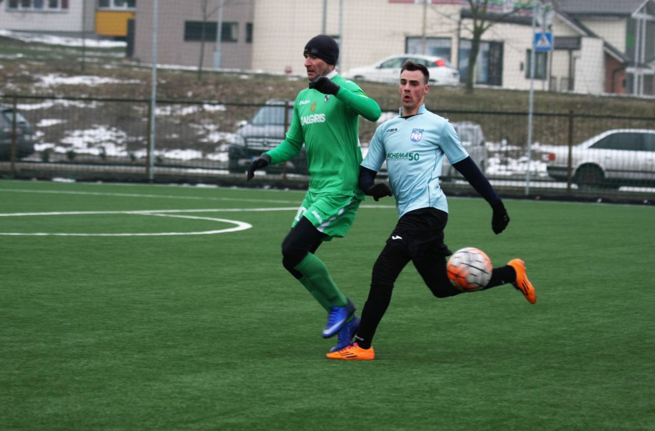 Tris įvarčius įmušusi „Lietava“ iškovojo pirmąją ikisezoninę pergalę