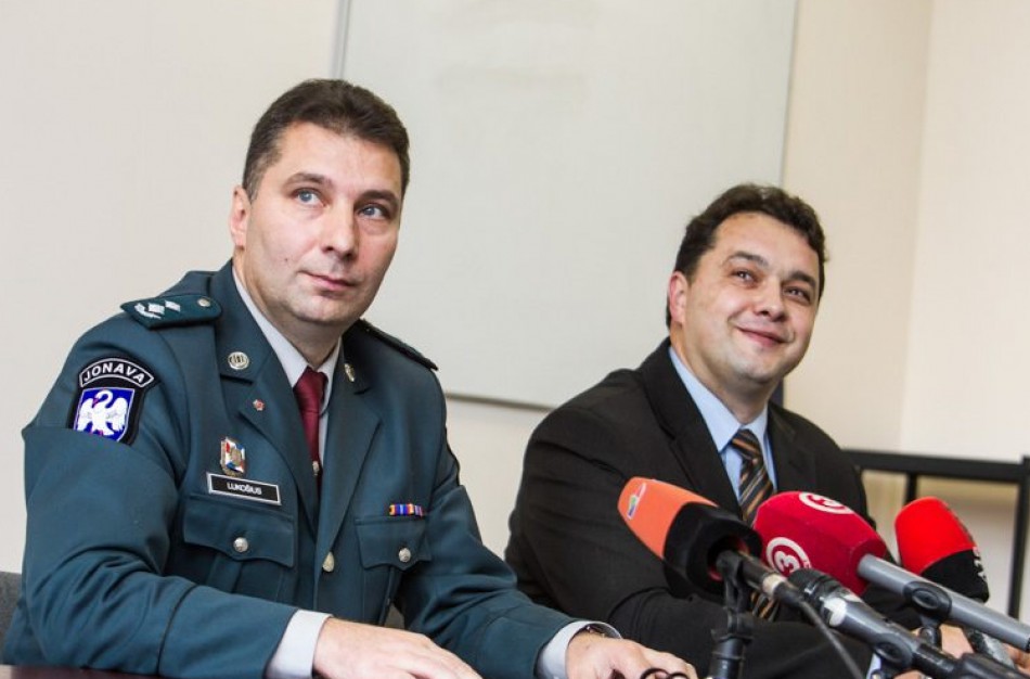 Įvertintas Jonavos policijos viršininko V. Lukošiaus darbas  