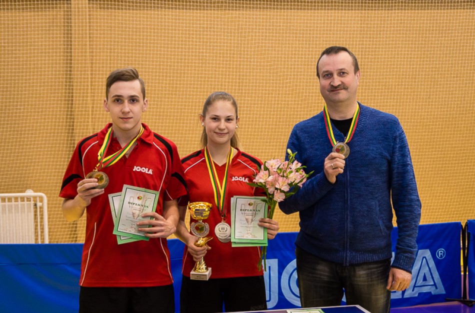 Iš čempionato – du medaliai