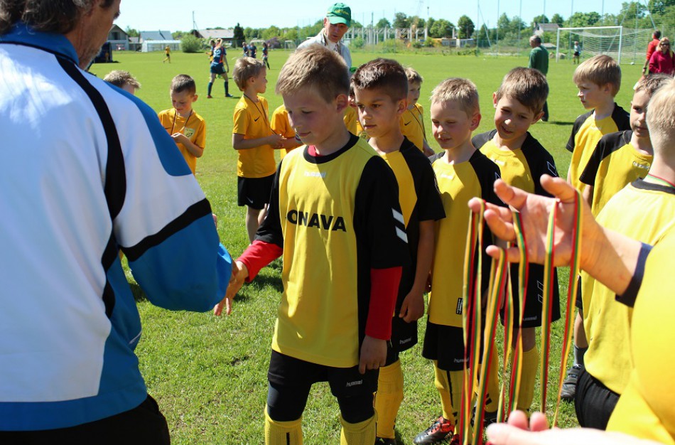 Vaikų futbolo turnyro finale - dramatiška baudinių serija