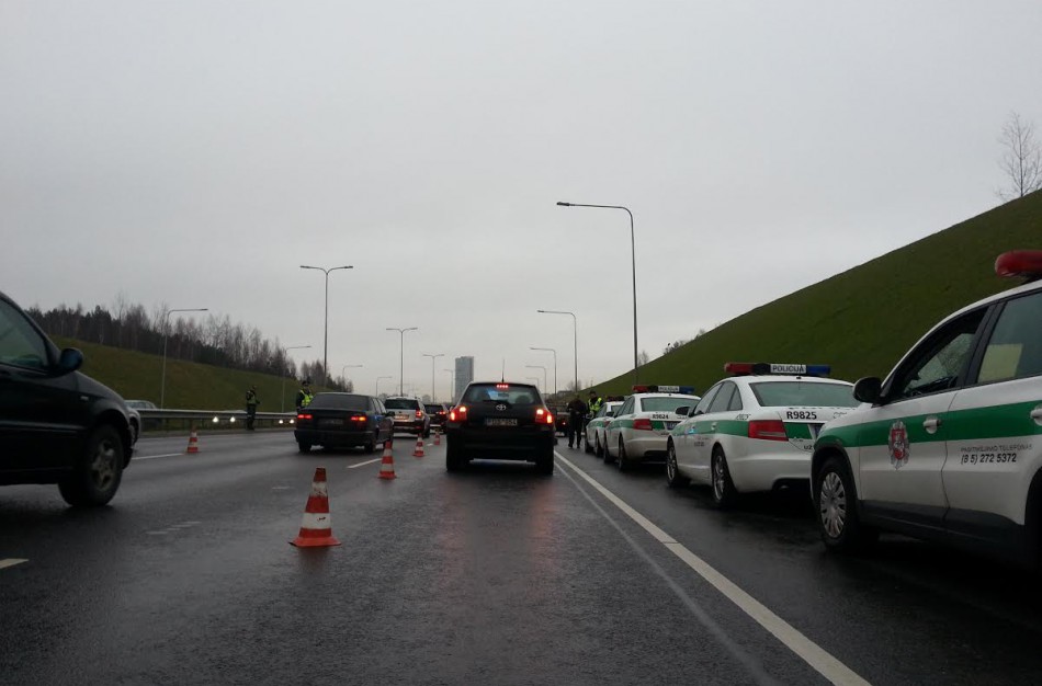 Visą savaitę - sustiprinta saugos diržų kontrolė