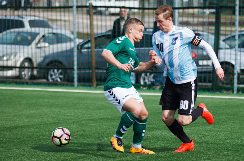 FK „Jonava“ savo pirmąją pergalę pažymėjo įvarčių gausa