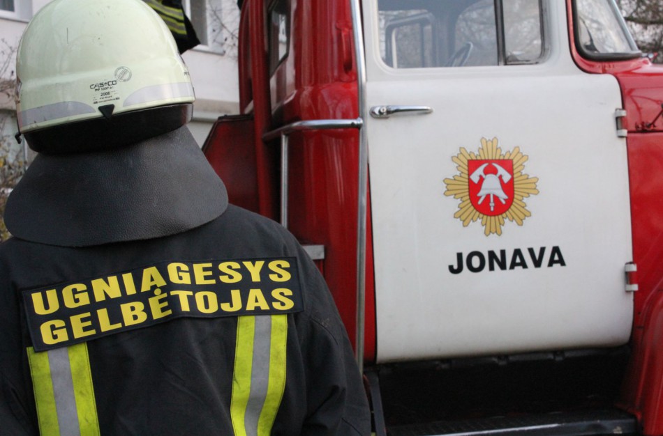 Kulvos seniūnijoje sudegė medinis tvartas