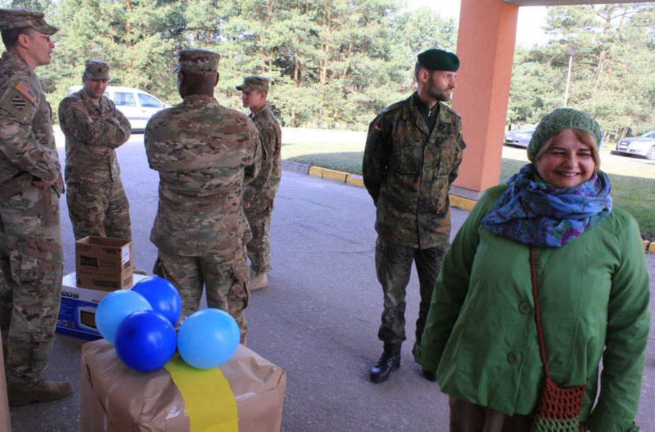 NATO karių dovanos – Jonavos ligoninei