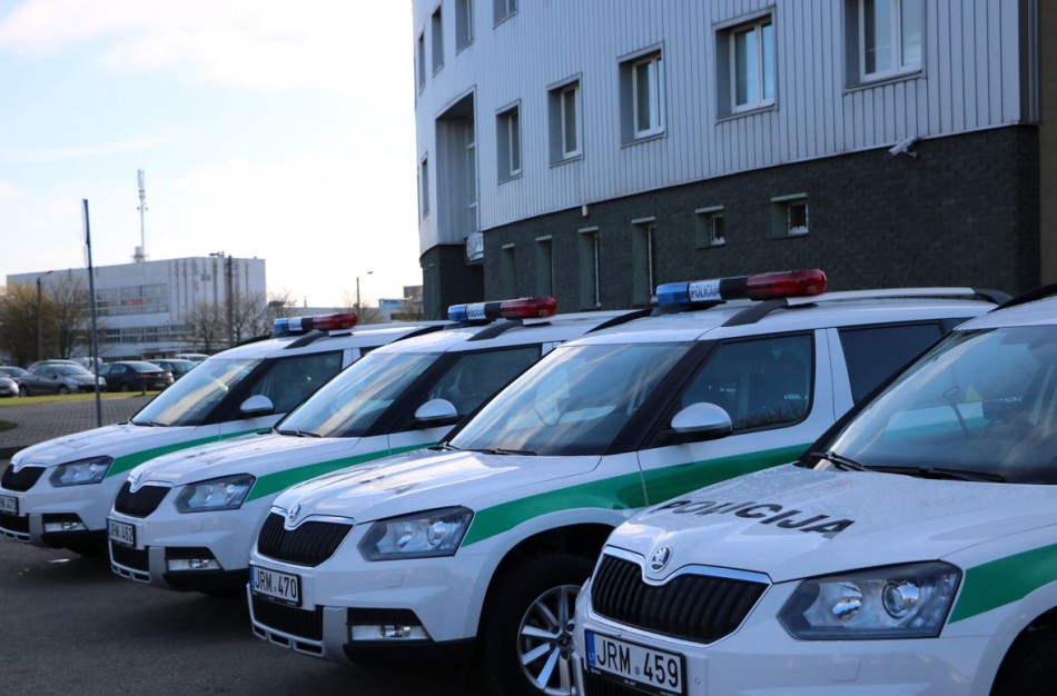 Kauno apskrities policijai – nauji automobiliai su modernia įranga